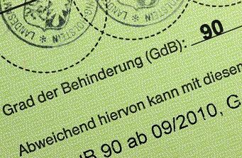Ab welcher sehstärke ist man schwerbehindert