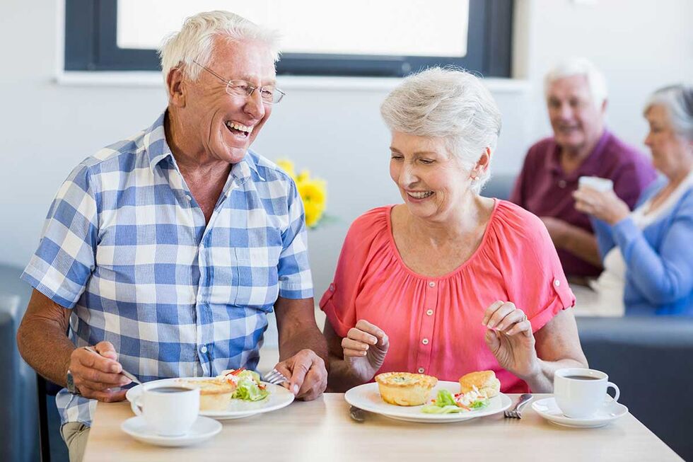 Fit im Alter mit gesunder Ernährung