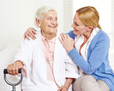 Häusliche Pflege: Unterstützung durch pflegende Angehörige