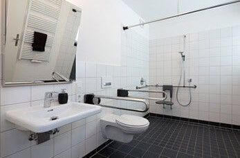 Wohnen im Alter: Detailbild barrierefreies Badezimmer