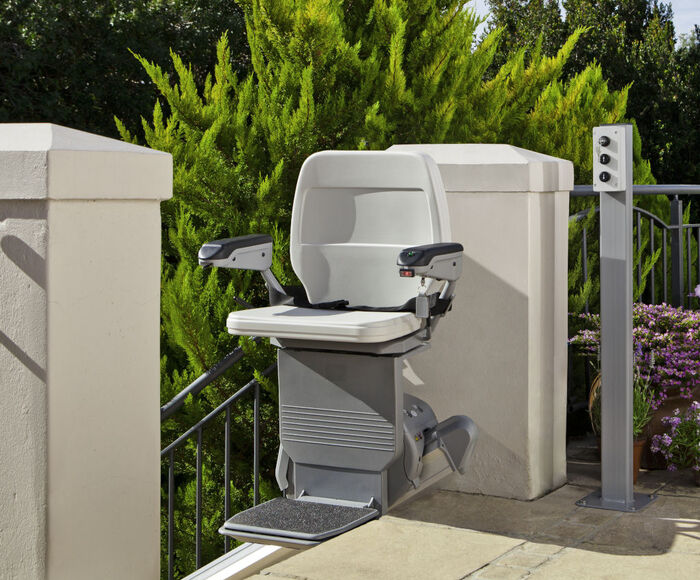 Detailansicht Aussenlift