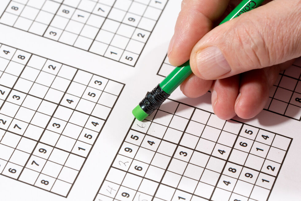 Spiele für Senioren: Sodoku