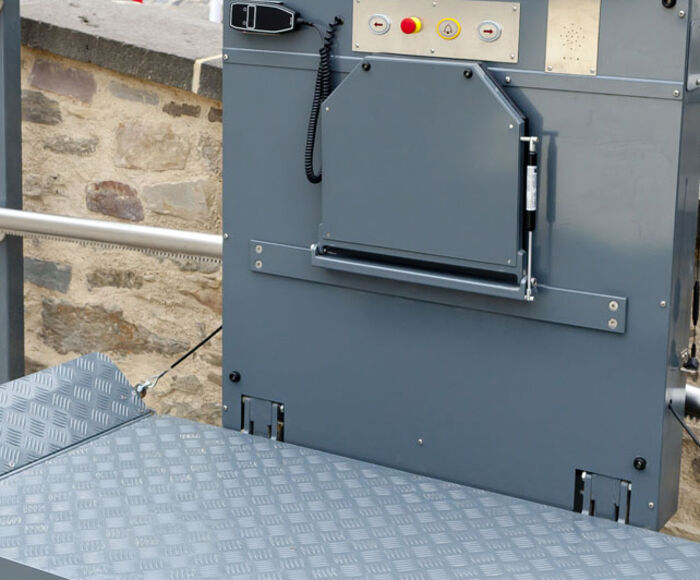 Plattformlift an öffentlichen Plätzen