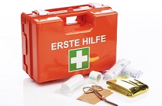 Matériel de premiers secours et coffre à médicaments Trousse de premiers soins